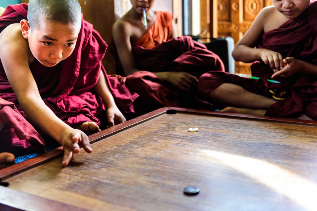 Myanmar monks