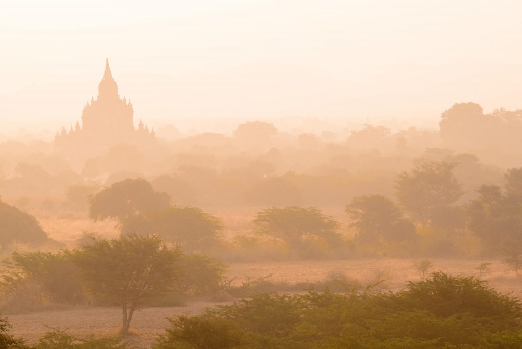 Visiting Myanmar, Bagan Myanmar sunrise