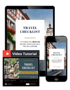 Travel Checklist, Launch Your Travels